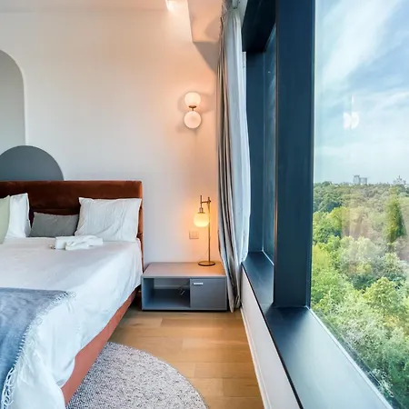 Apartment One Mircea Eliade Apartments With City & Park Views Bukarest