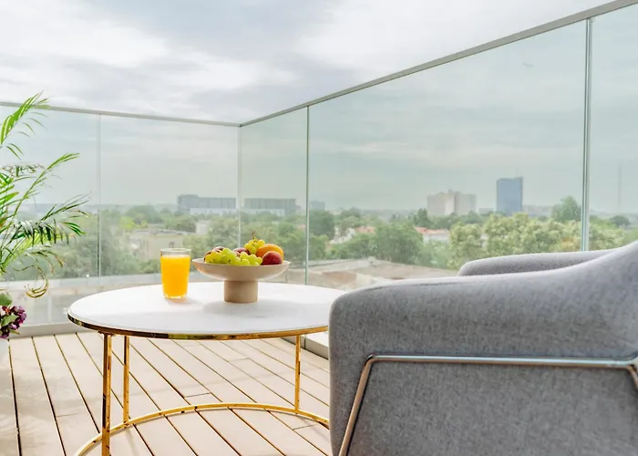 One Mircea Eliade Apartments With City & Park Views Apartman Bukarest